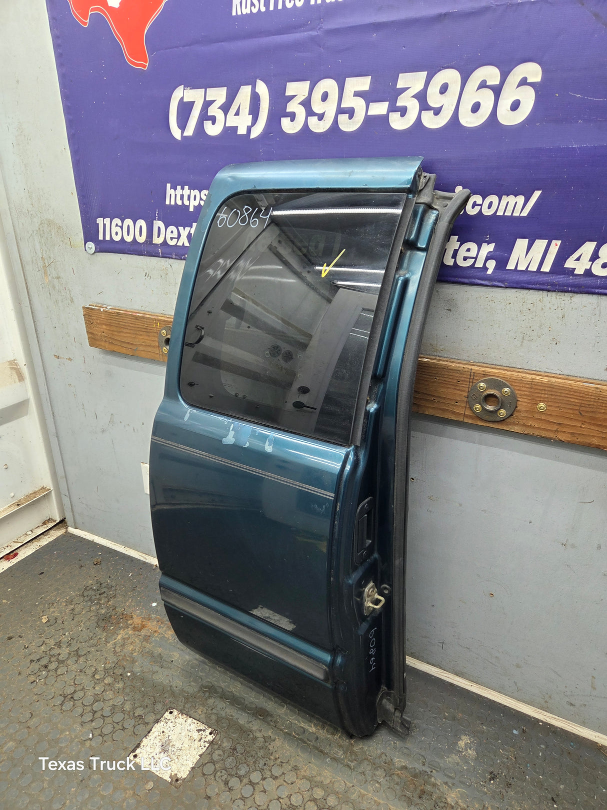 1994-2002 Dodge Ram 2nd Gen RH Passenger Side Rear Extended Cab Door 1500 2500 3500