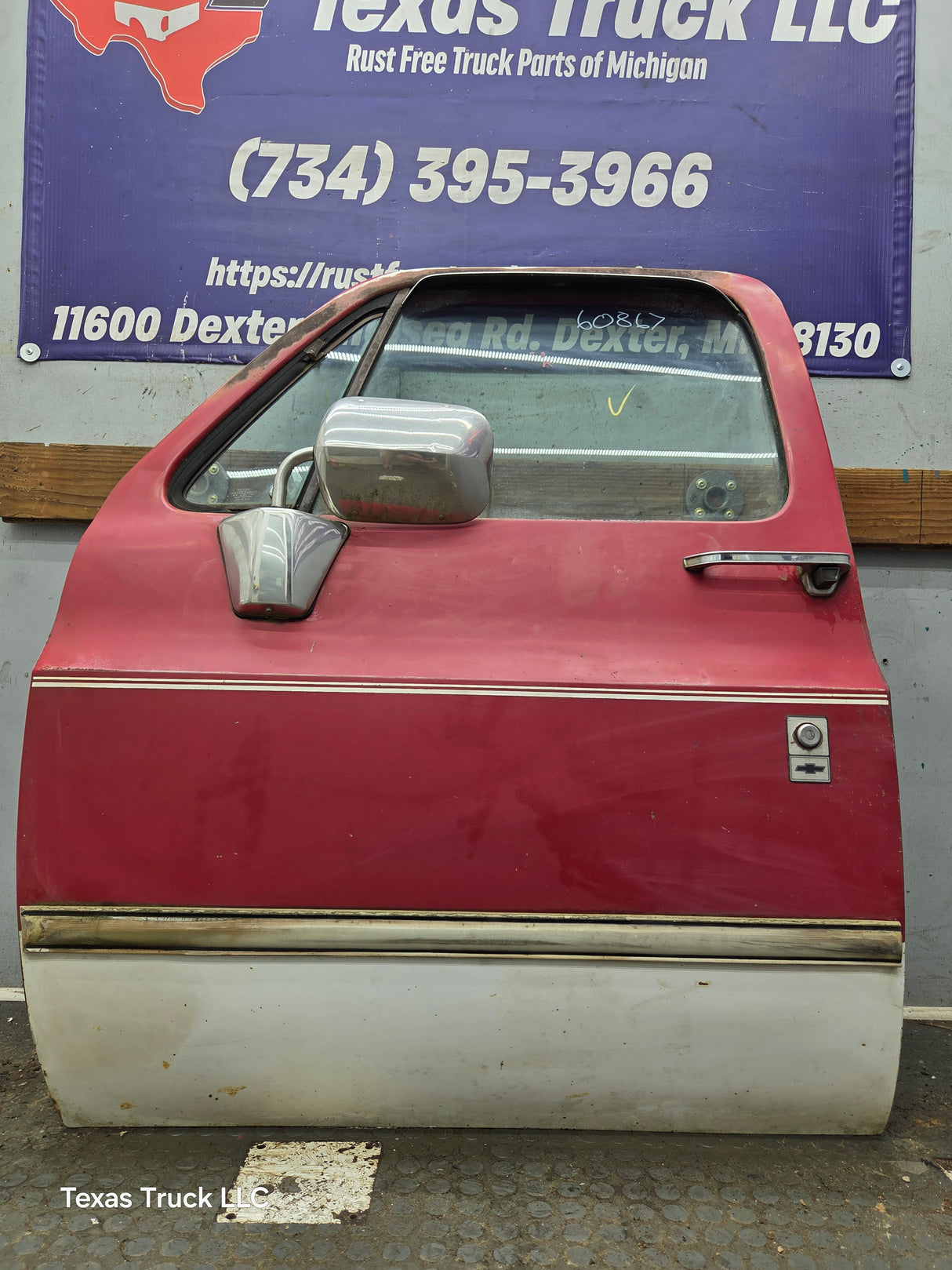 1973-1987 Chevrolet / GMC Square Body Front Drivers Side LH Door K / C Series