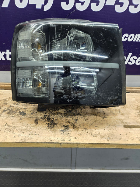2007-2013 Chevrolet Silverado 1500 2500HD 3500HD RH Passenger Side Aftermarket Headlight
