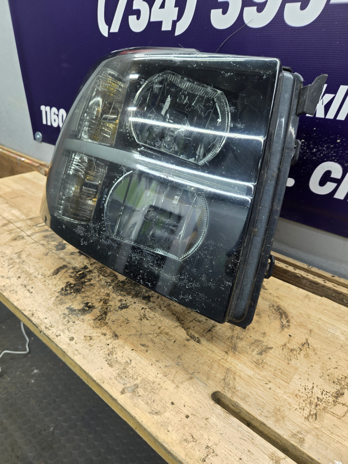 2007-2013 Chevrolet Silverado 1500 2500HD 3500HD RH Passenger Side Aftermarket Headlight