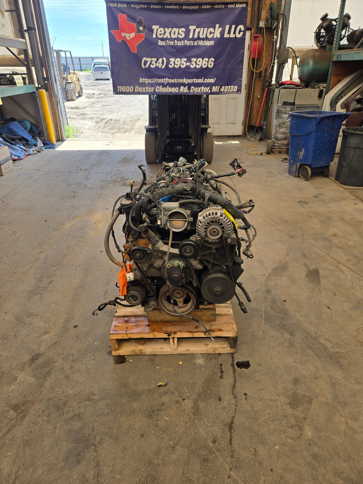 2007 Chevrolet GMC 1500 4.8L Engine LS Vortec Gas Engine 233k Miles