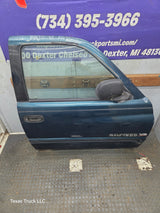 1994-2002 Dodge Ram 2nd Gen Quad Cab 4 Door Square Corner RH Passenger Side Door