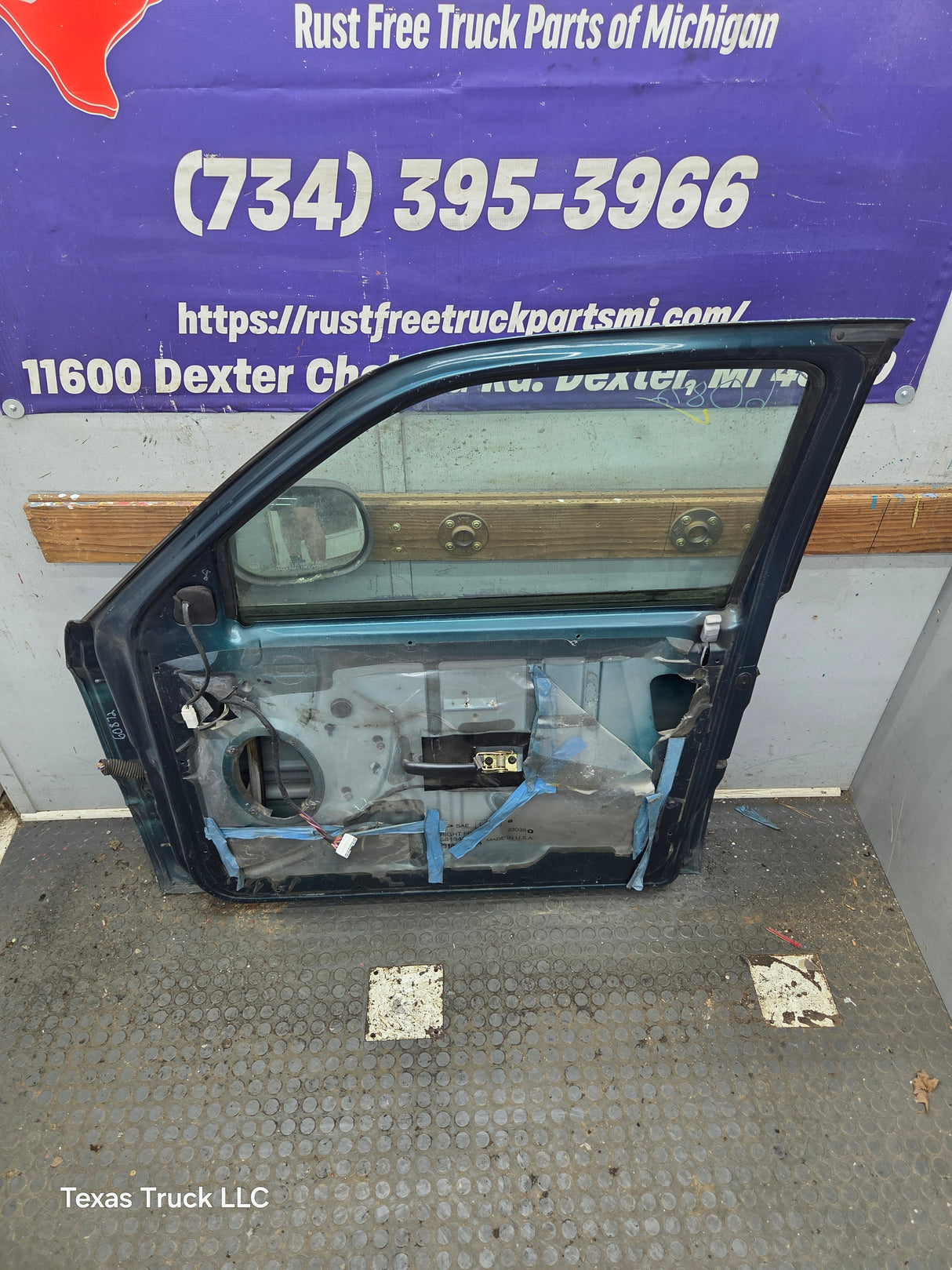 1994-2002 Dodge Ram 2nd Gen Quad Cab 4 Door Square Corner RH Passenger Side Door