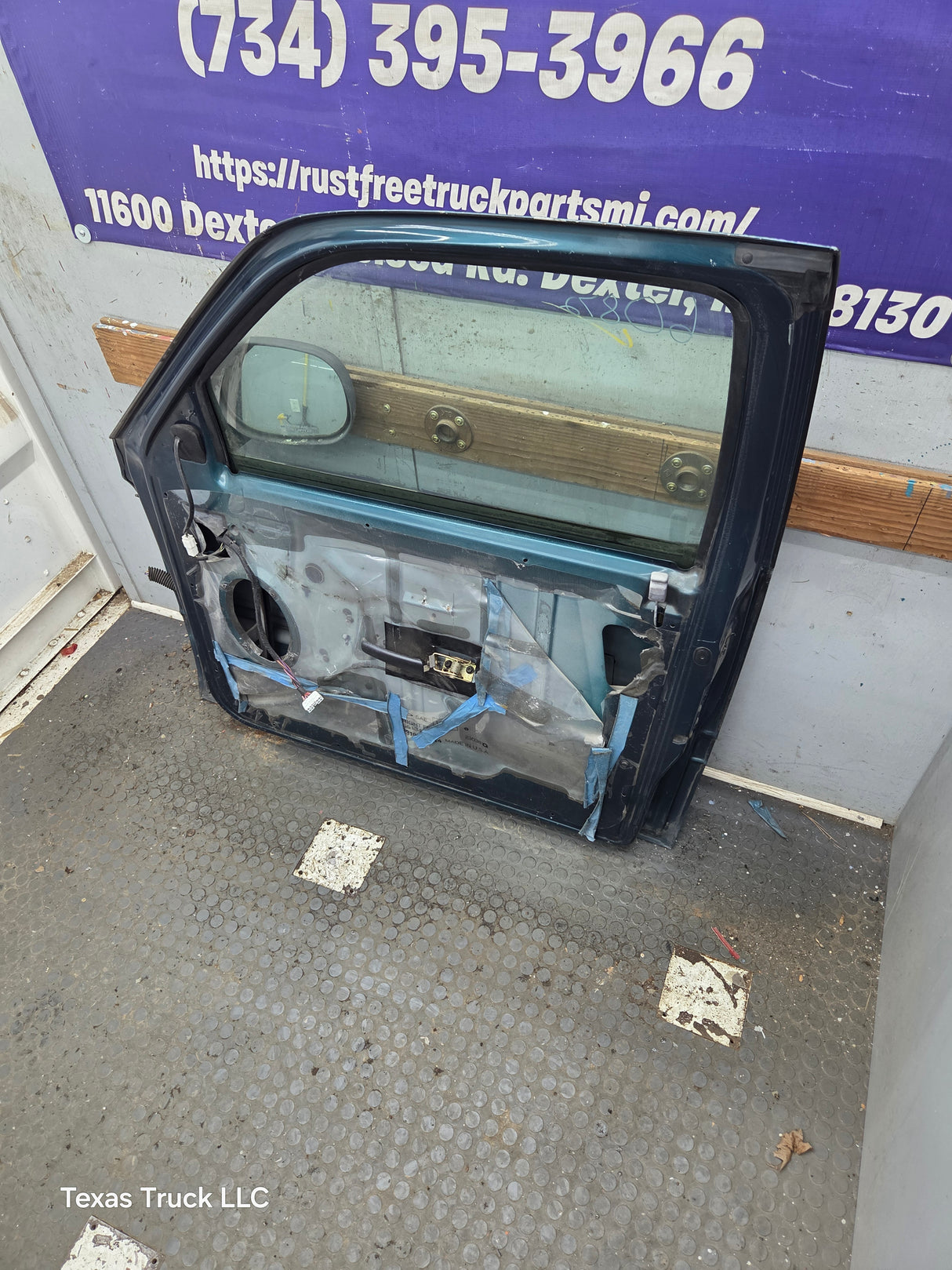 1994-2002 Dodge Ram 2nd Gen Quad Cab 4 Door Square Corner RH Passenger Side Door