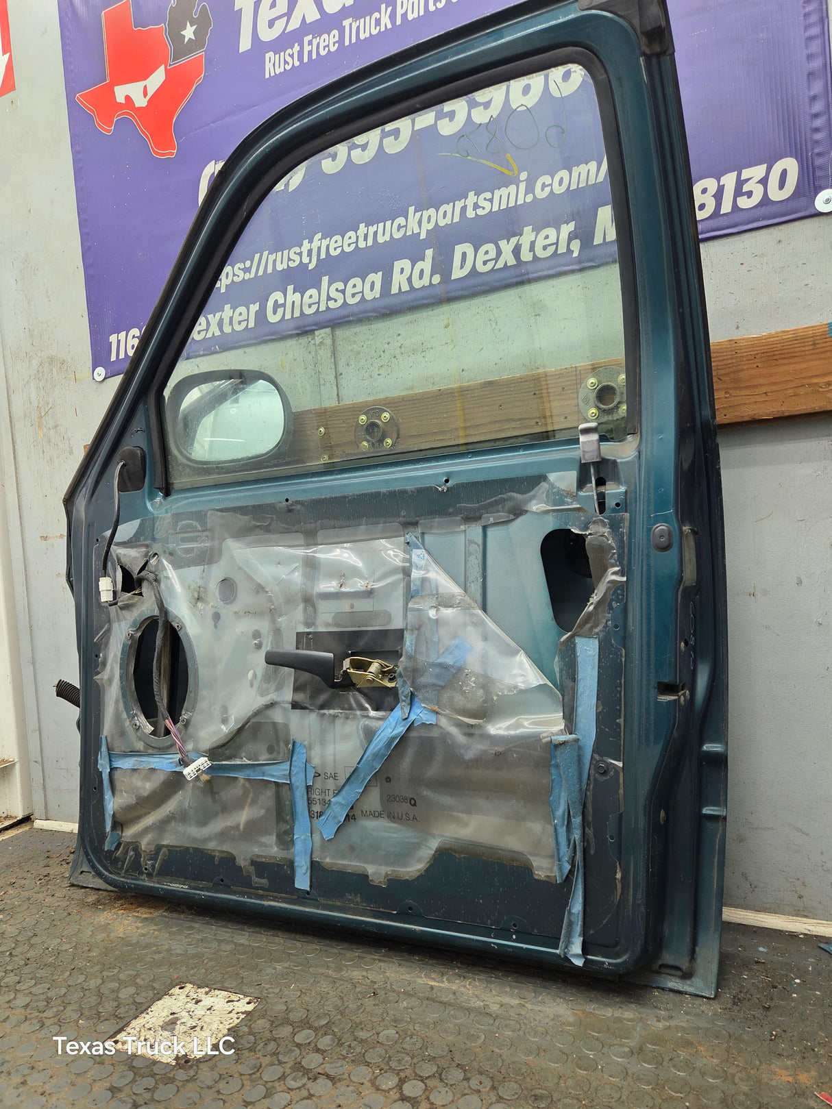 1994-2002 Dodge Ram 2nd Gen Quad Cab 4 Door Square Corner RH Passenger Side Door