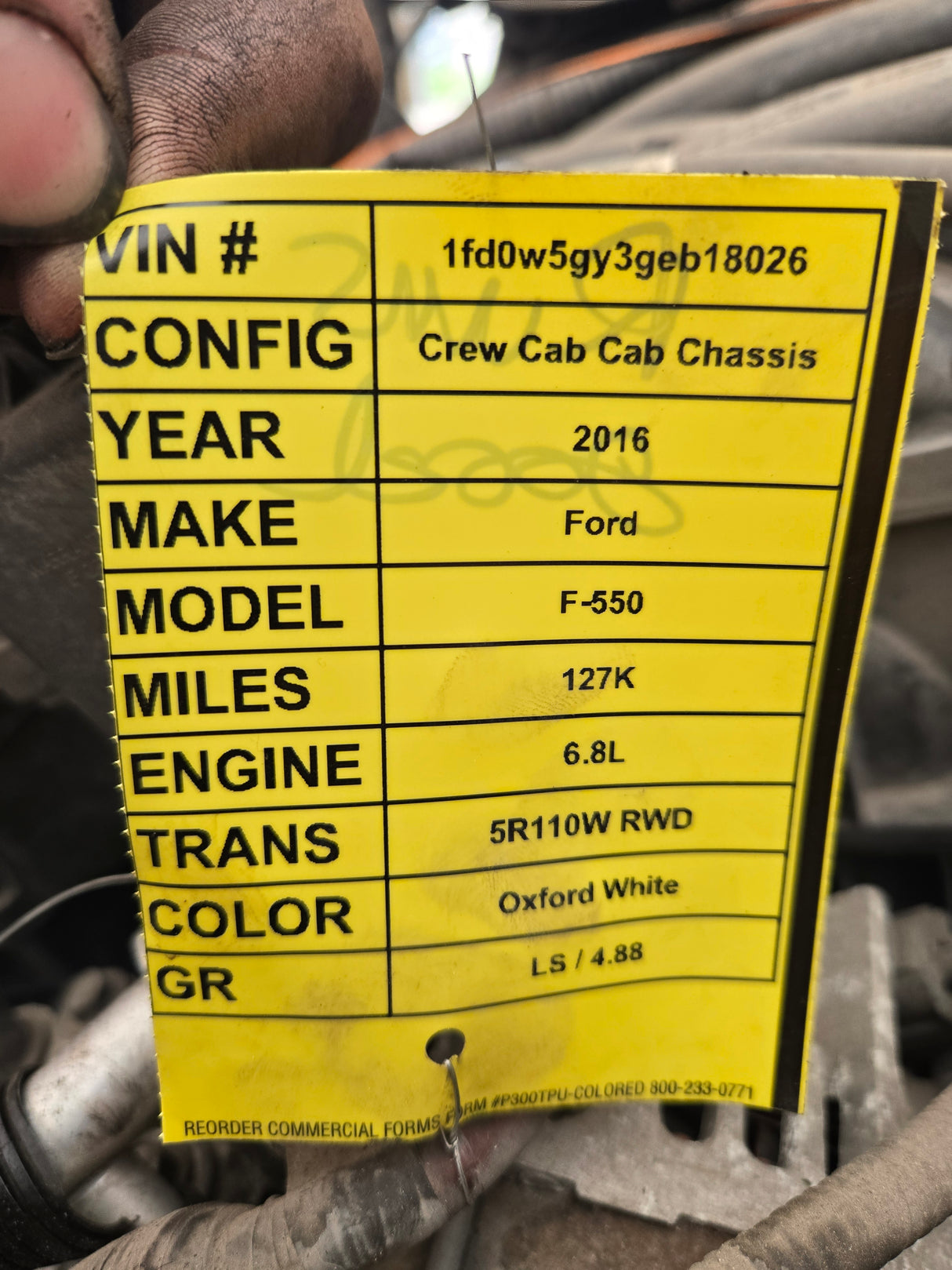 2016 Ford Super Duty 6.8L V10 Engine Ford F250 F350 F450 F550
