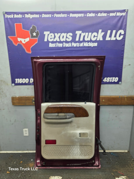 1999-2011 Ford Super Duty LH Driver Side Rear Crew Cab Door F250 F350 F450 F550