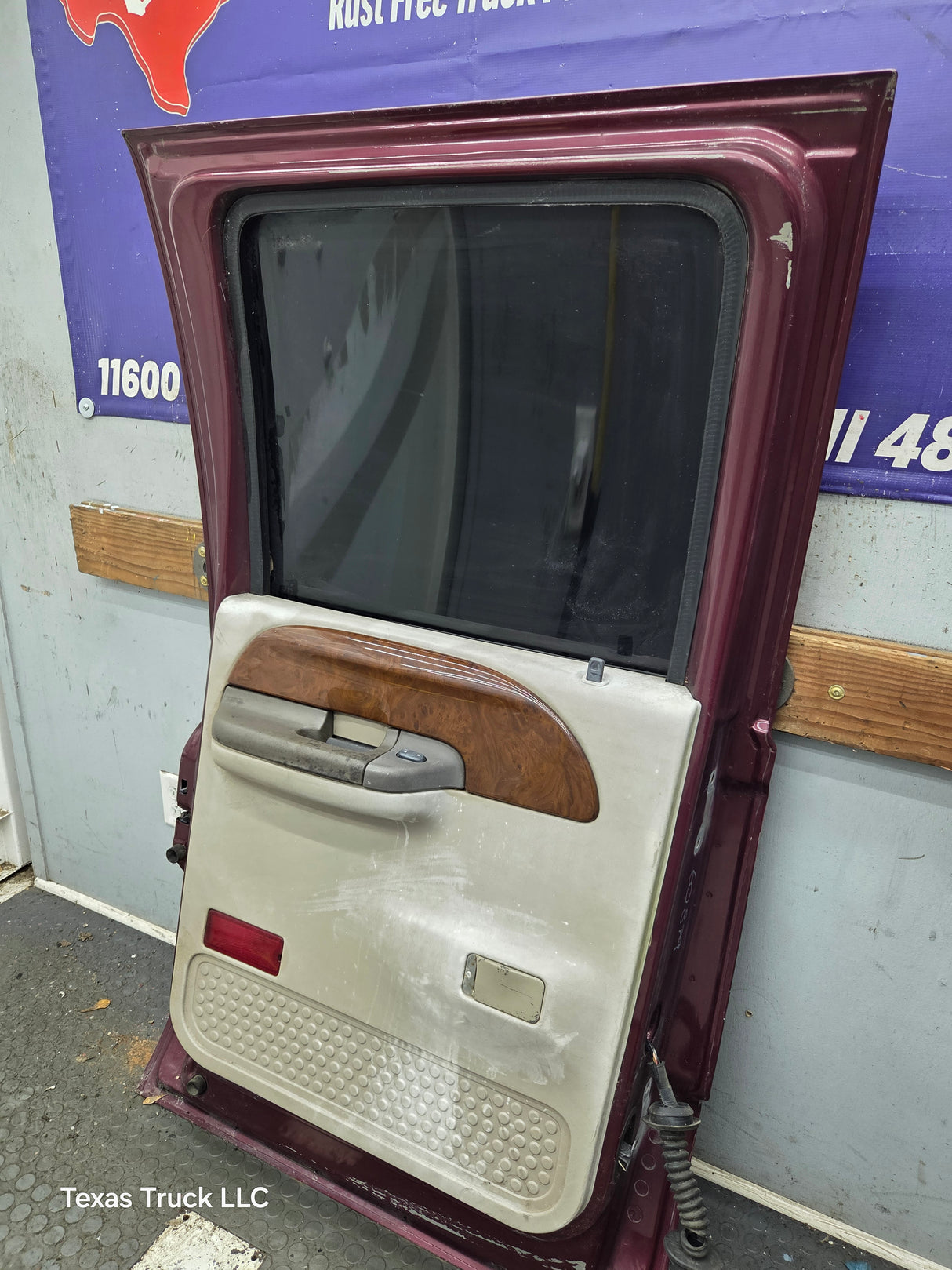 1999-2011 Ford Super Duty LH Driver Side Rear Crew Cab Door F250 F350 F450 F550