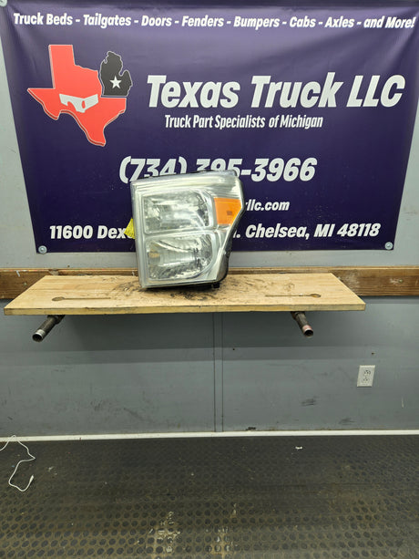 2011-2016 Ford Super Duty F250 F350 F450 F550 LH Driver Side Headlight 6.7L Power Stroke 6.2L Gas BC34-13006-A