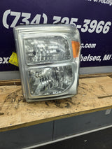 2011-2016 Ford Super Duty F250 F350 F450 F550 LH Driver Side Headlight 6.7L Power Stroke 6.2L Gas BC34-13006-A