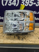 2007-2013 Chevrolet Silverado 1500 2500 3500 LH Driver Side Halogen Headlight TYC  20-6818-00