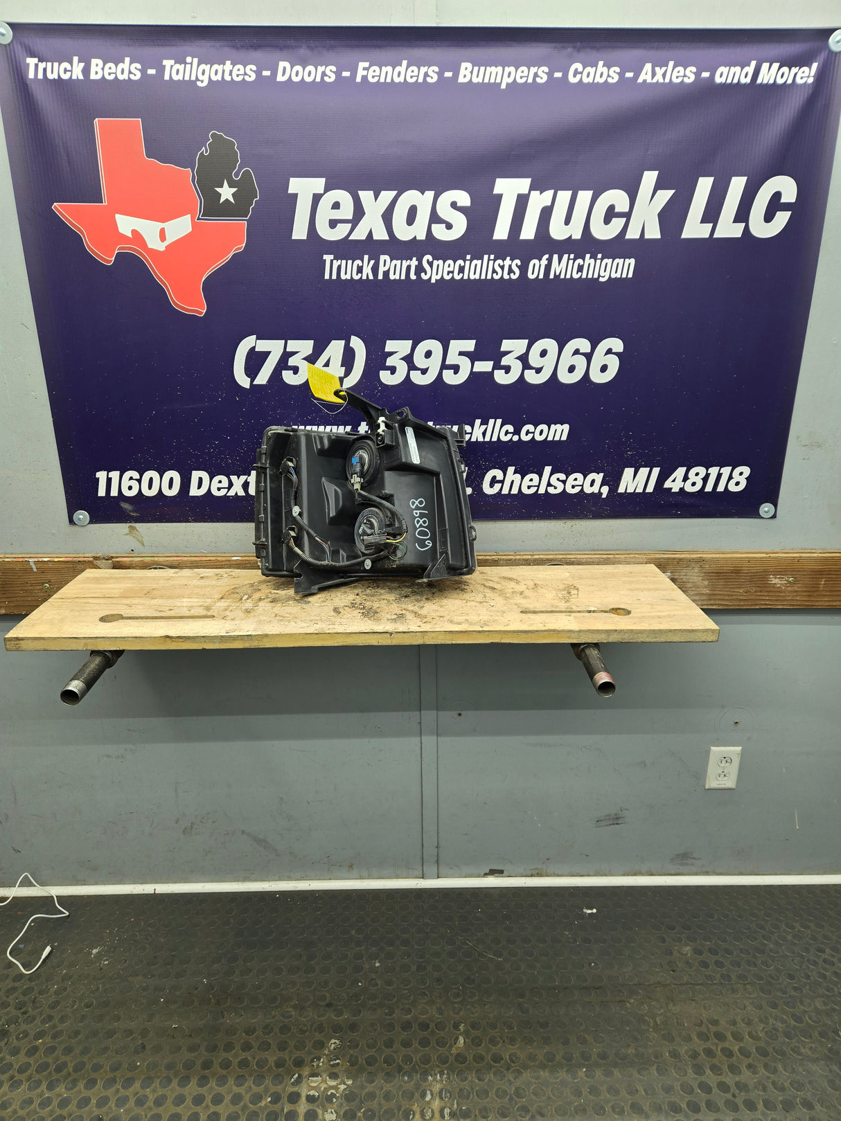 2007-2013 Chevrolet Silverado 1500 2500 3500 LH Driver Side Halogen Headlight TYC  20-6818-00