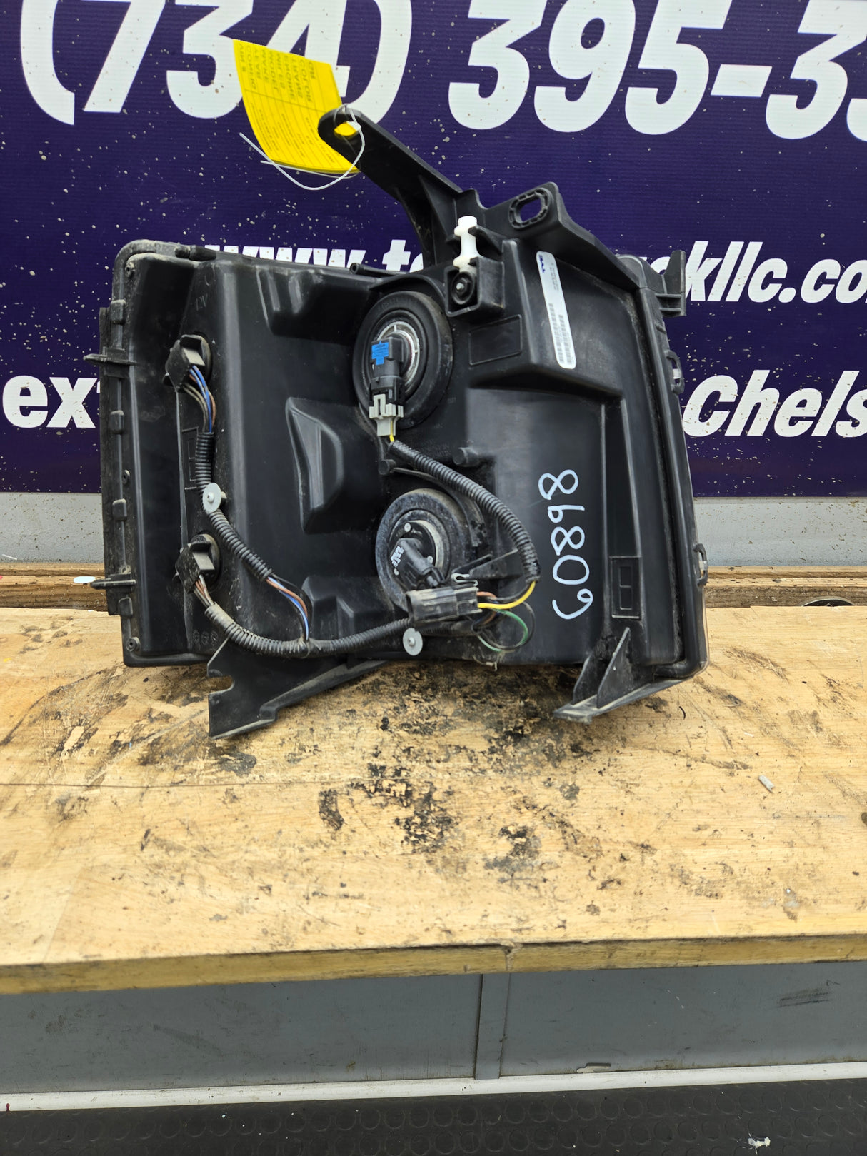 2007-2013 Chevrolet Silverado 1500 2500 3500 LH Driver Side Halogen Headlight TYC  20-6818-00