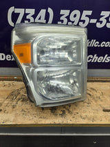 2011-2016 Ford Super Duty F250 F350 F450 F550 RH Passenger Side Headlight 6.7L Power Stroke 6.2L BC34-13005-A