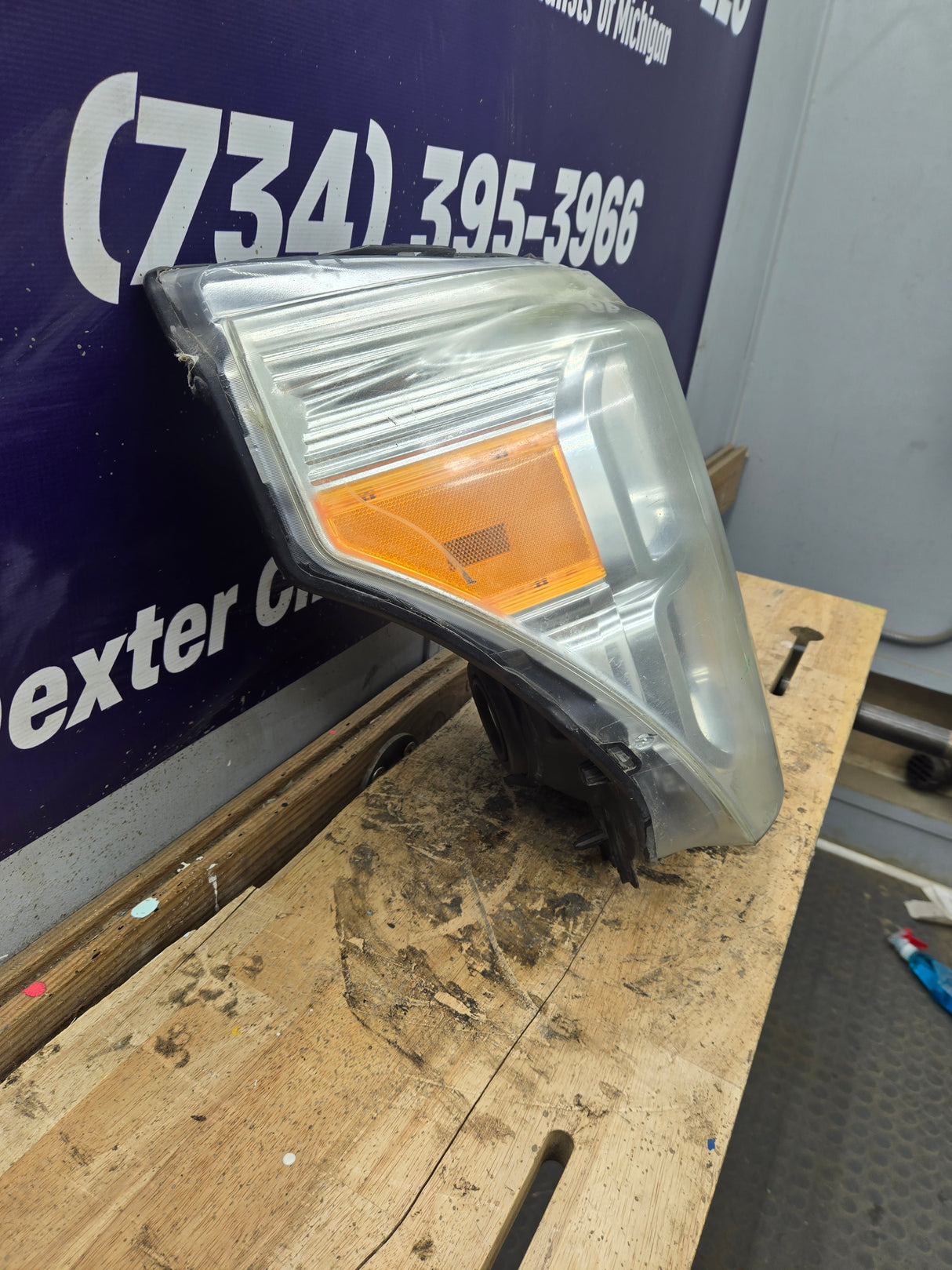 2011-2016 Ford Super Duty F250 F350 F450 F550 RH Passenger Side Headlight 6.7L Power Stroke 6.2L BC34-13005-A