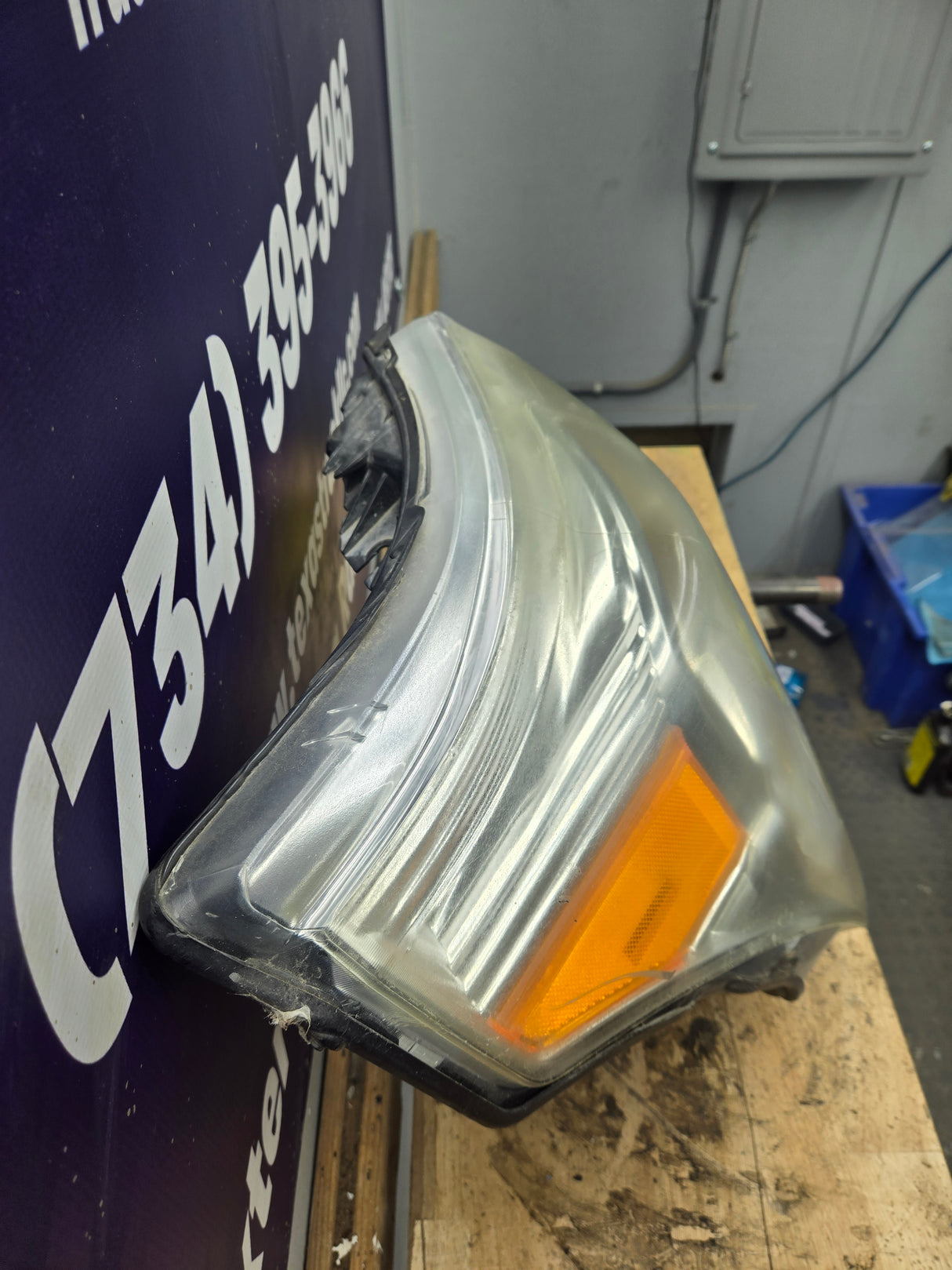 2011-2016 Ford Super Duty F250 F350 F450 F550 RH Passenger Side Headlight 6.7L Power Stroke 6.2L BC34-13005-A