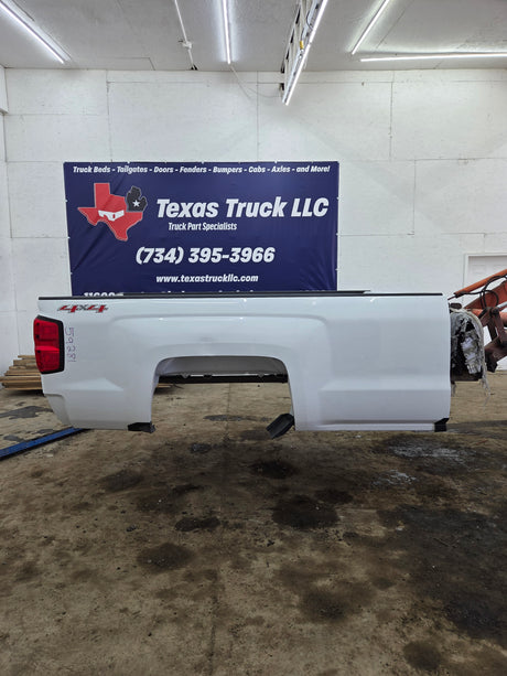 2014-2019 Chevrolet Silverado 1500 2500HD 3500HD 8' Long Truck Bed
