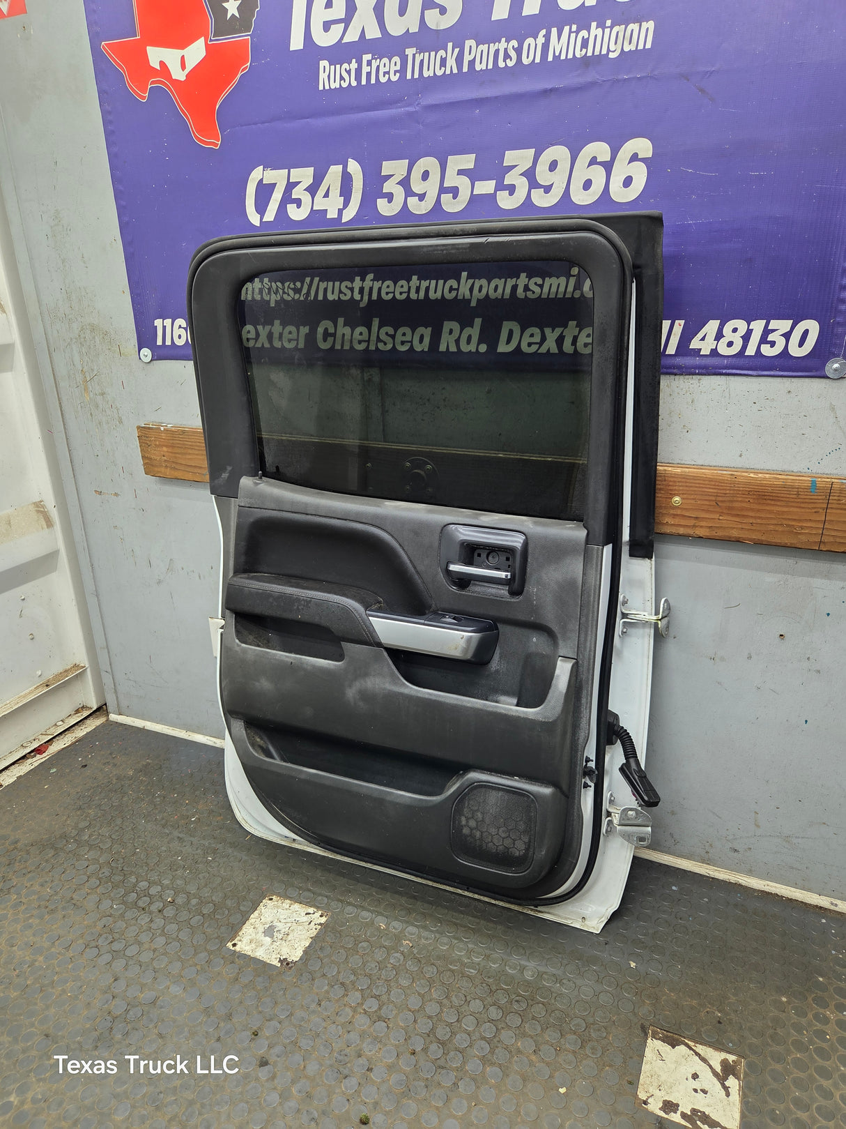 2014-2019 Chevrolet Silverado / GMC Sierra LH Rear Driver Side Crew Cab Door 1500 2500 3500 HD
