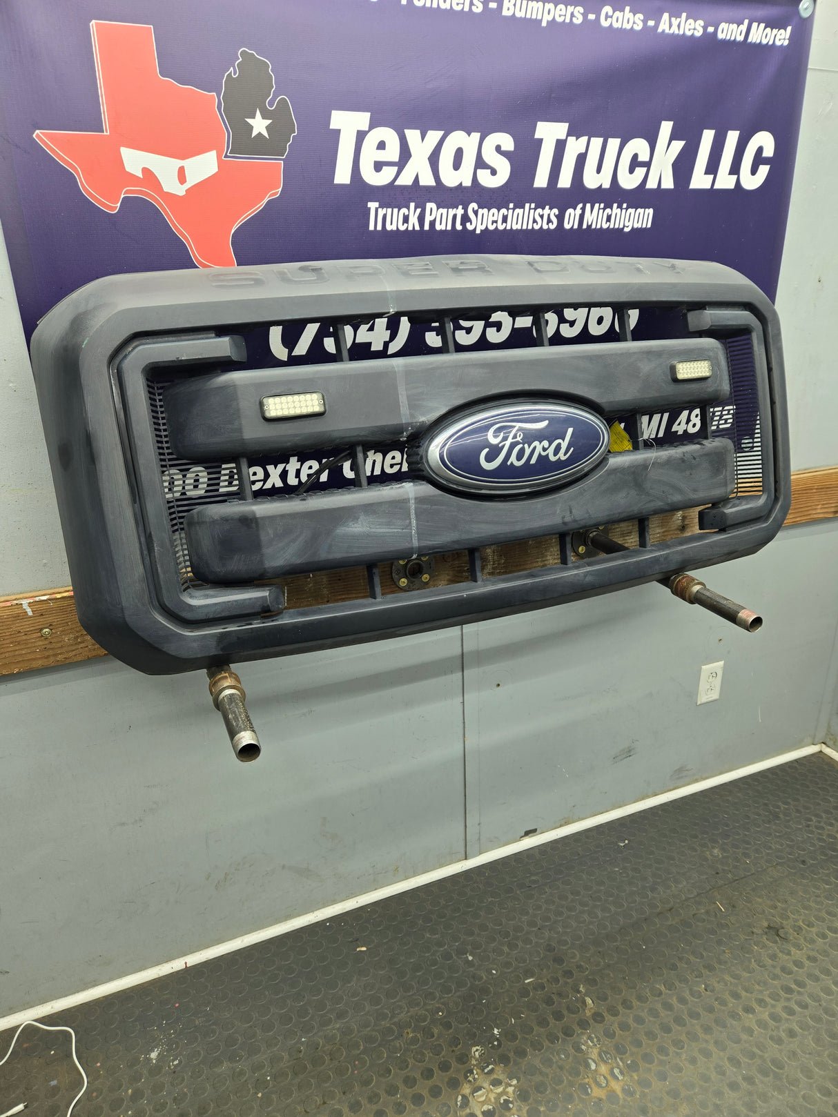 2011-2016 Ford Super Duty Black Grill F250 F350 F450 F550
