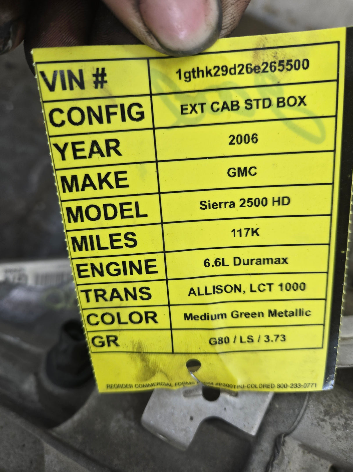 2003-2006 Chevrolet GMC Transfer Case Duramax Diesel Electric shift on the fly OPT NP1 117k miles