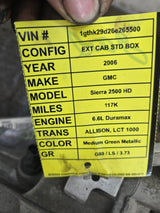 2003-2006 Chevrolet GMC Transfer Case Duramax Diesel Electric shift on the fly OPT NP1 117k miles