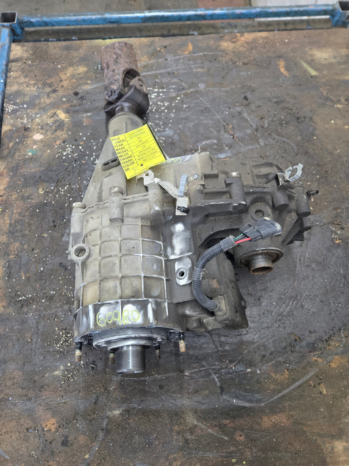 2003-2006 Chevrolet GMC Transfer Case Duramax Diesel Electric shift on the fly OPT NP1 117k miles
