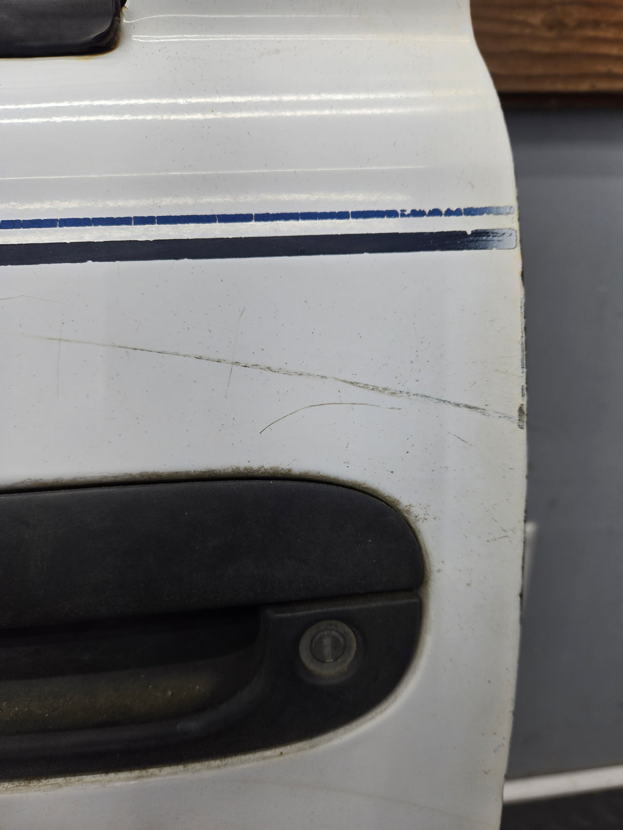 1994-2002 Dodge Ram 2nd Gen LH Driver Side Front Door Regular Cab / 2 Door Ext Cab 1500 2500 3500 ROUND CORNER