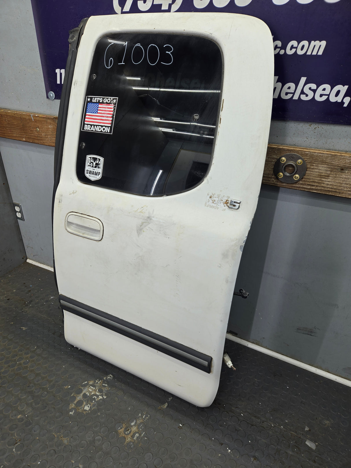 2000-2006 Toyota Tundra Extended Cab Driver Side Rear Door Rear LH