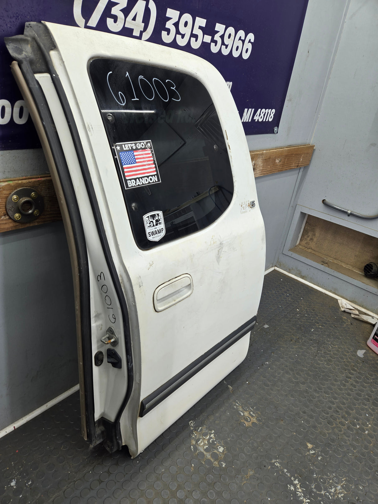 2000-2006 Toyota Tundra Extended Cab Driver Side Rear Door Rear LH