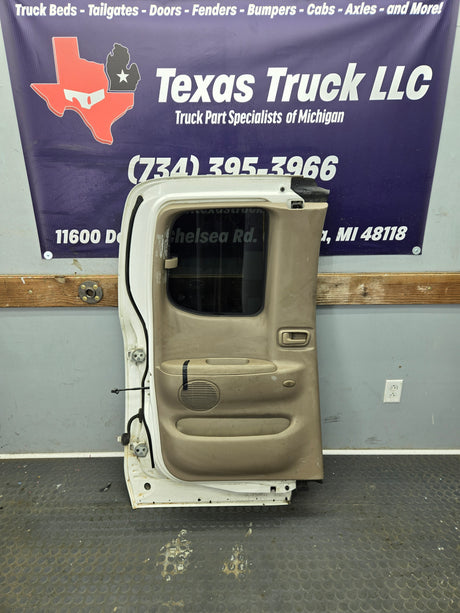 2000-2006 Toyota Tundra Extended Cab Driver Side Rear Door Rear LH