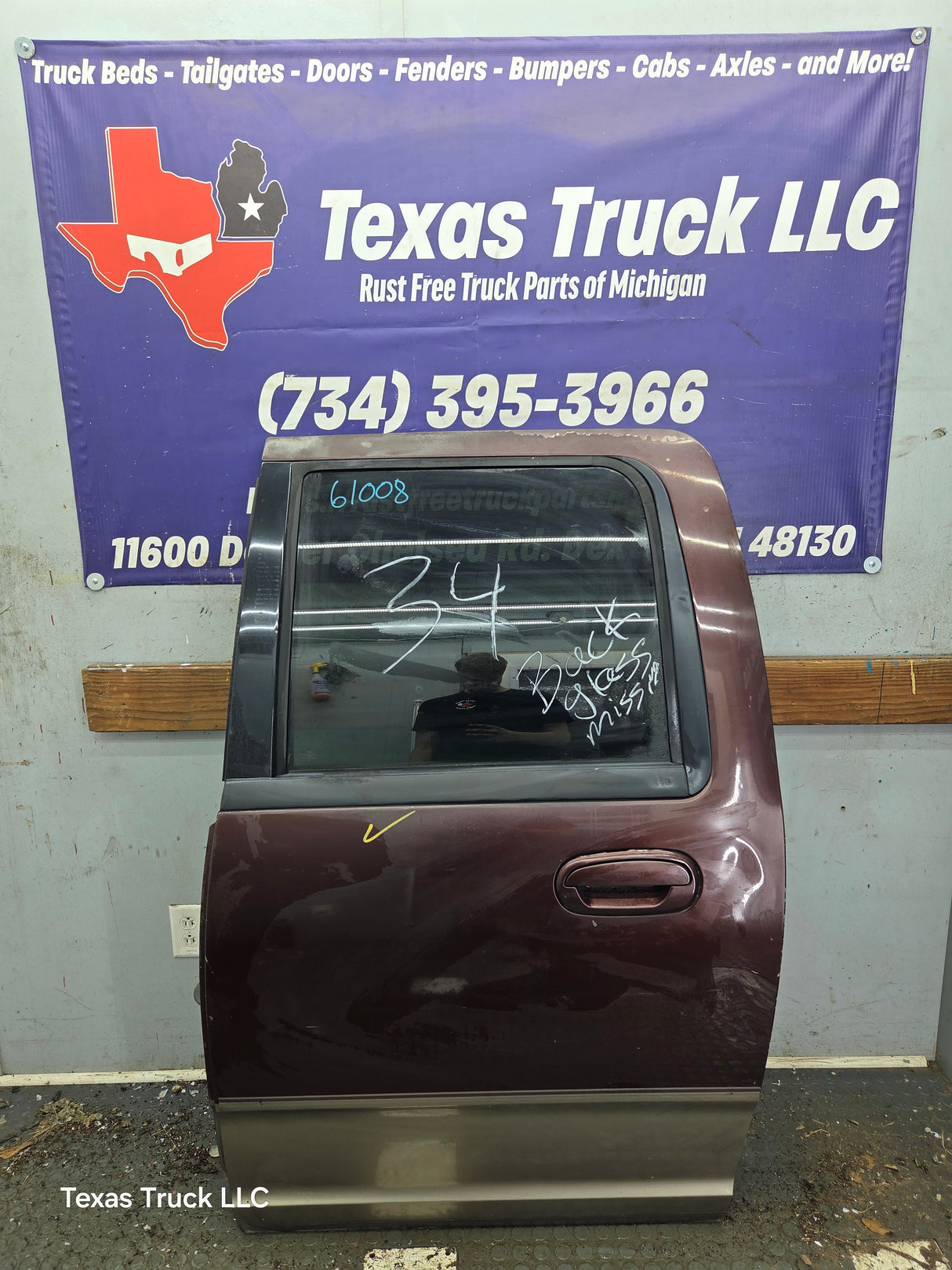 1997-2003 Ford F150 Driver Side Rear Crew Cab Door Left Hand