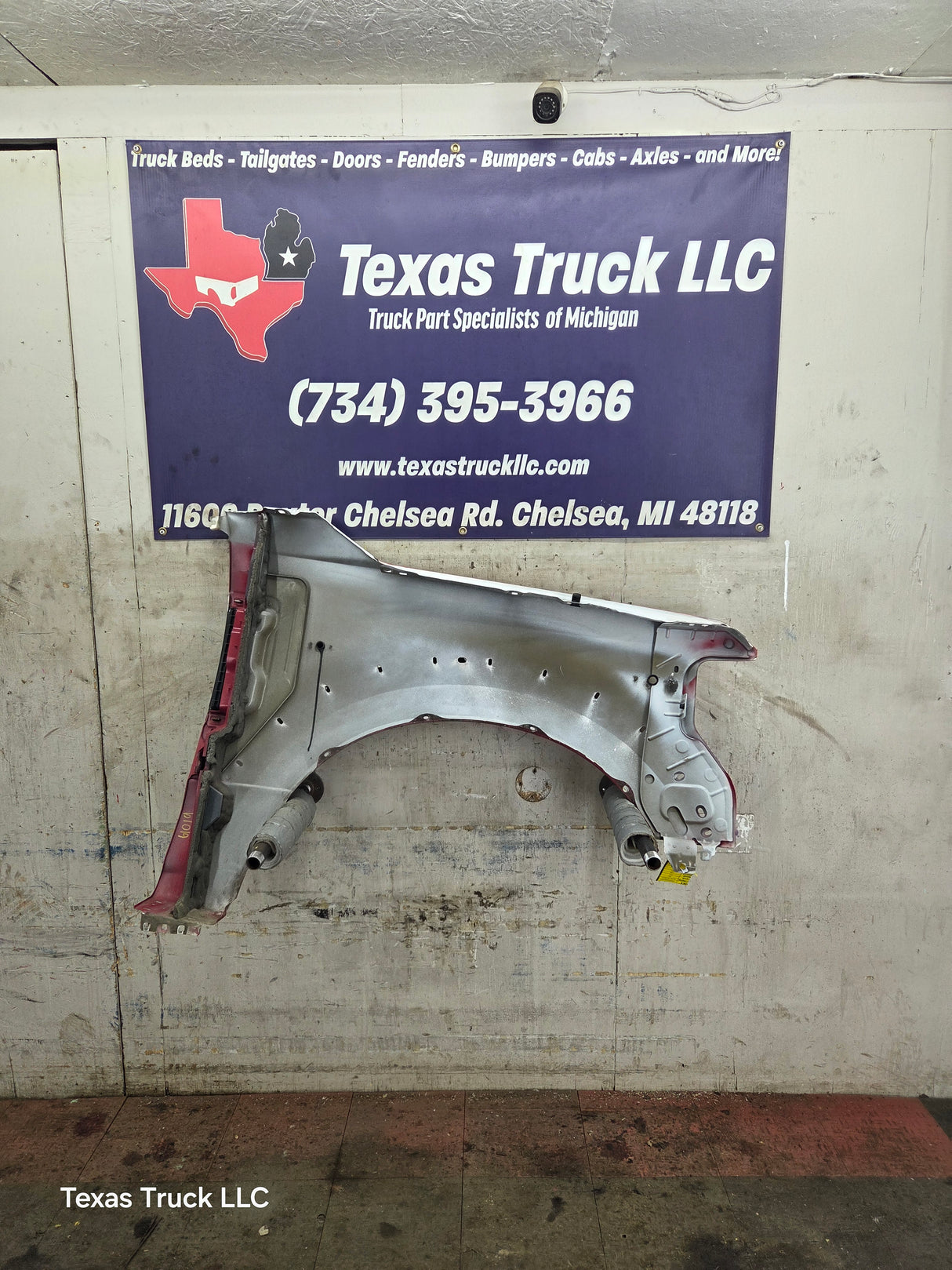 2017-2019 Ford Super Duty F450 F550 LH Driver Fender