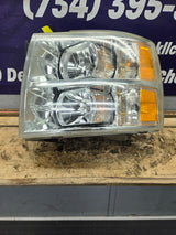 2007-2013 Chevrolet Silverado 1500 2500 3500 LH Driver Side Halogen Headlight