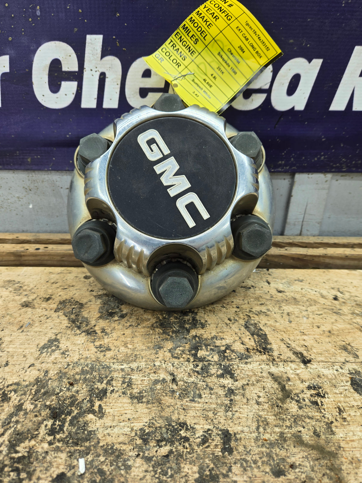 1999-2006 GMC Center Cap Hub Cap 15039488