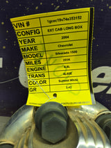 1999-2006 GMC Center Cap Hub Cap 15039488
