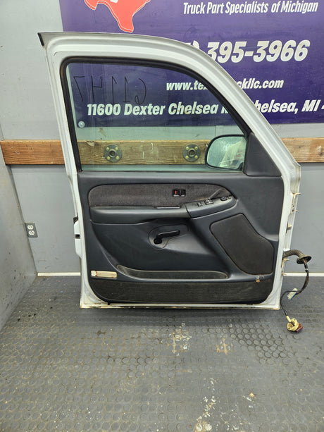 1999-2006 Chevrolet Silverado / GMC Sierra 1500 2500 3500 HD Driver Side Front Door LH - Grey