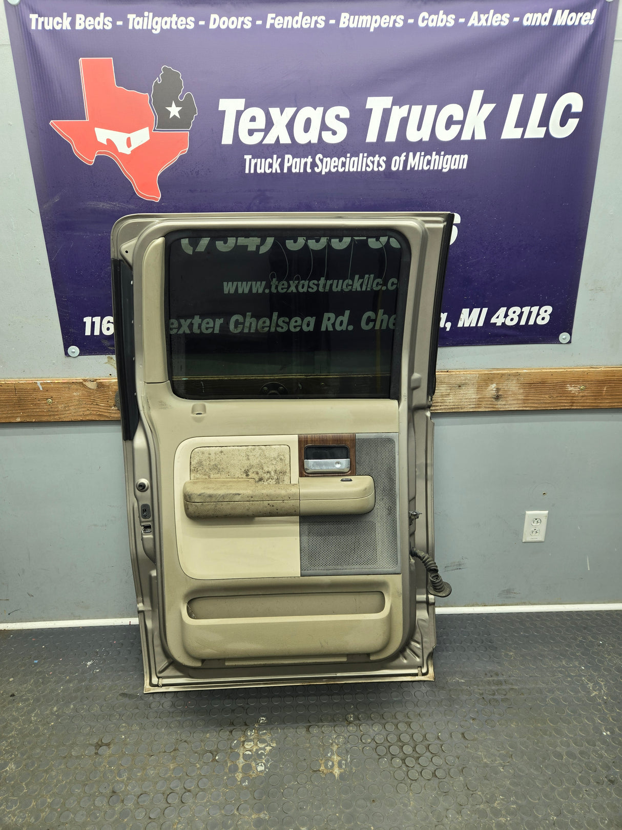 2009-2014 Ford F150 Rear LH Driver Side Crew Cab Door