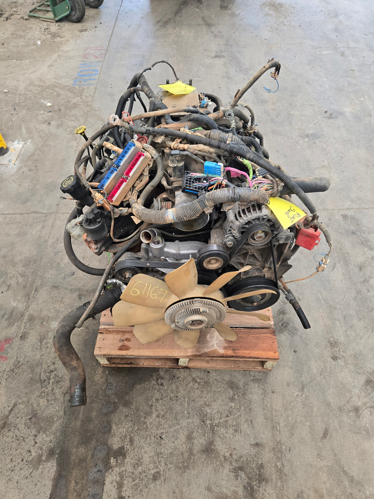 2001 Chevrolet GMC 1500 4.8L Engine LS Vortec Gas Engine Runs good