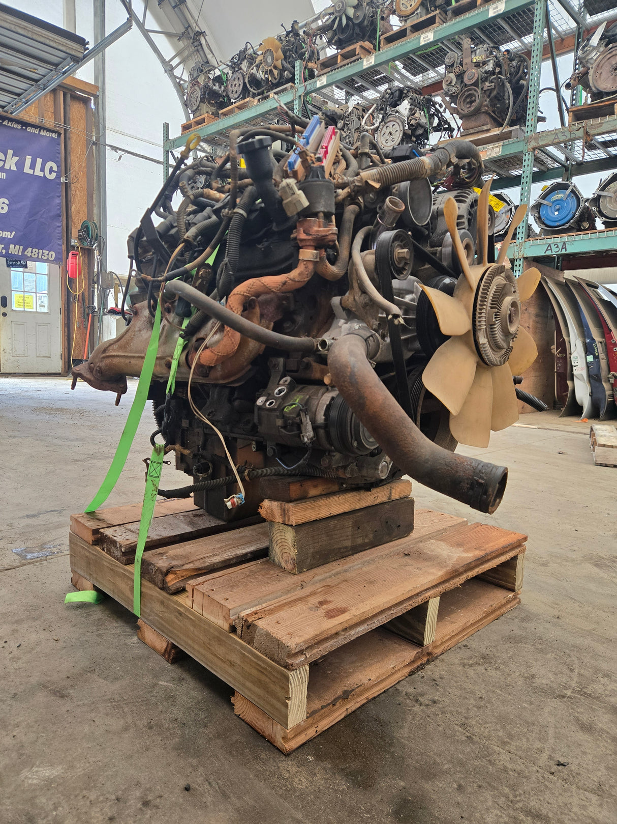 2001 Chevrolet GMC 1500 4.8L Engine LS Vortec Gas Engine Runs good