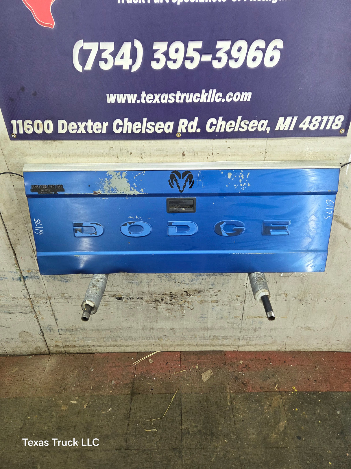 1987-1996 Dodge Dakota 1st Gen Truck Tailgate