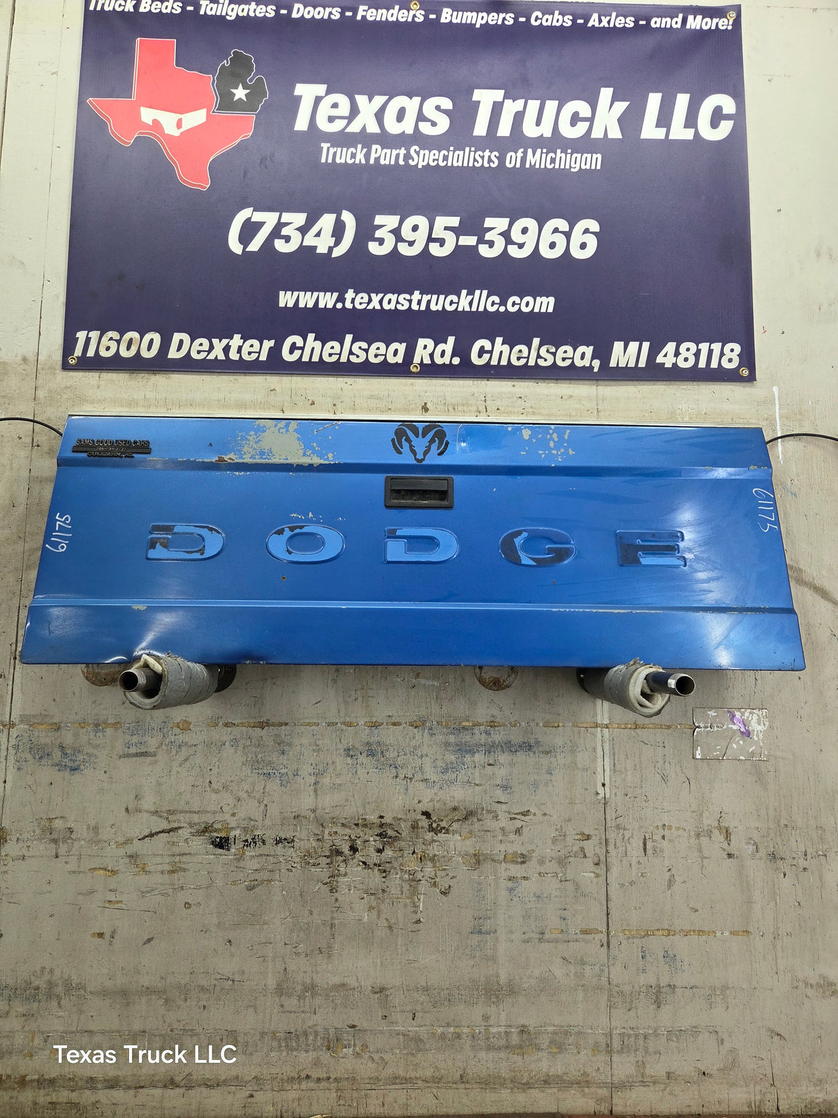 1987-1996 Dodge Dakota 1st Gen Truck Tailgate