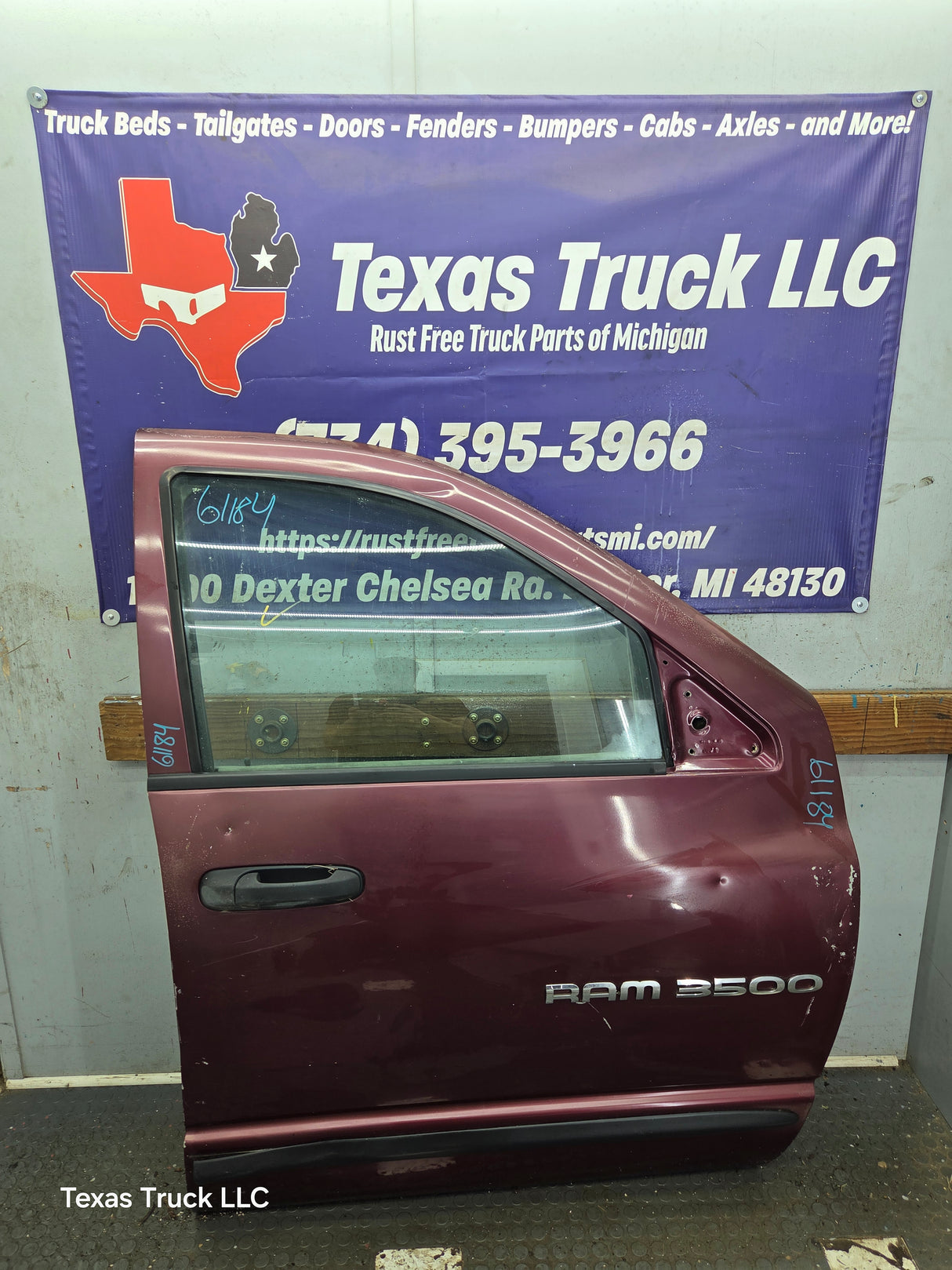 2003-2008 Dodge Ram 3rd Gen Passenger Side Front Quad Cab Crew Cab Door 1500 2500 3500 4500 5500