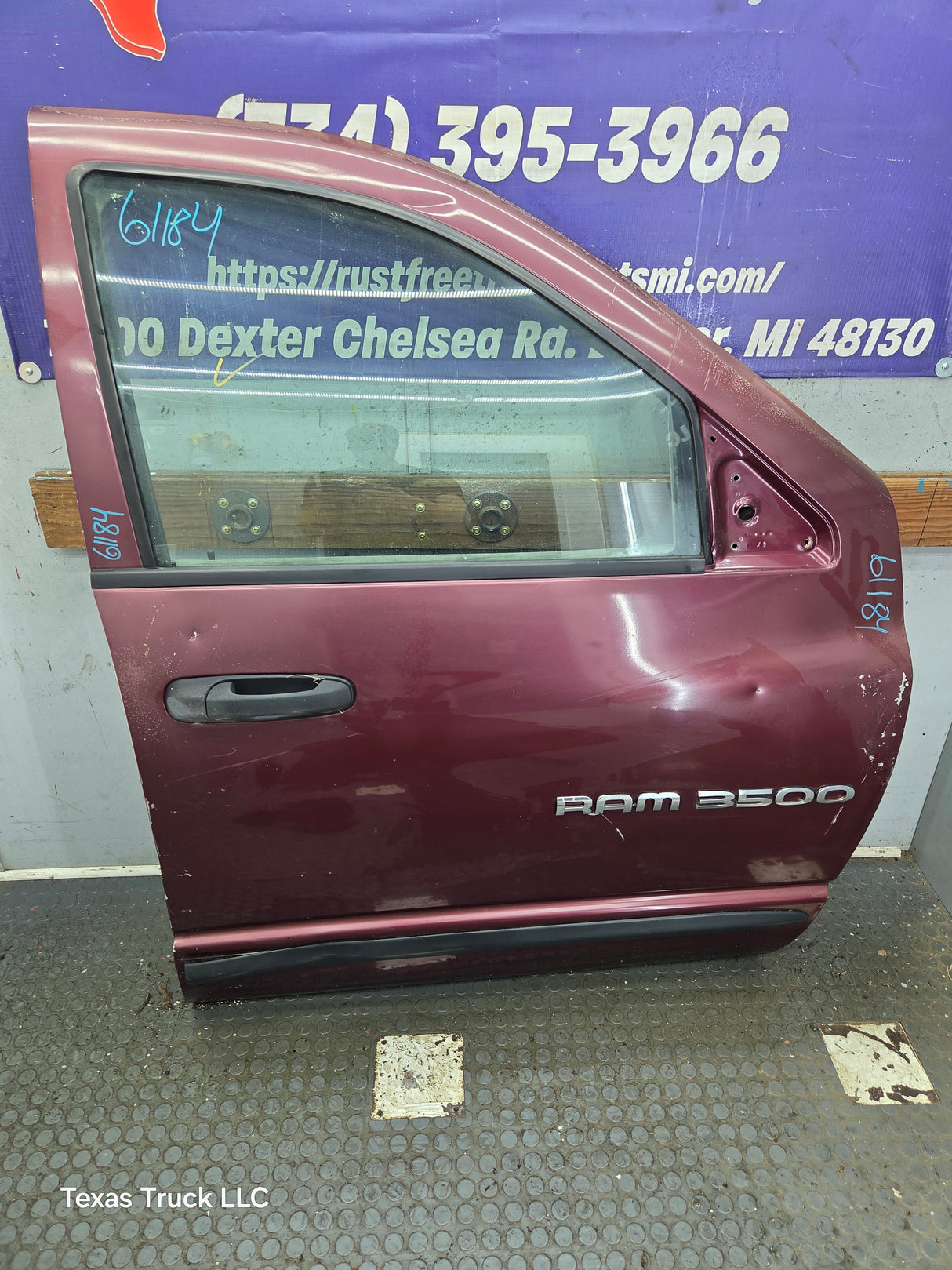 2003-2008 Dodge Ram 3rd Gen Passenger Side Front Quad Cab Crew Cab Door 1500 2500 3500 4500 5500