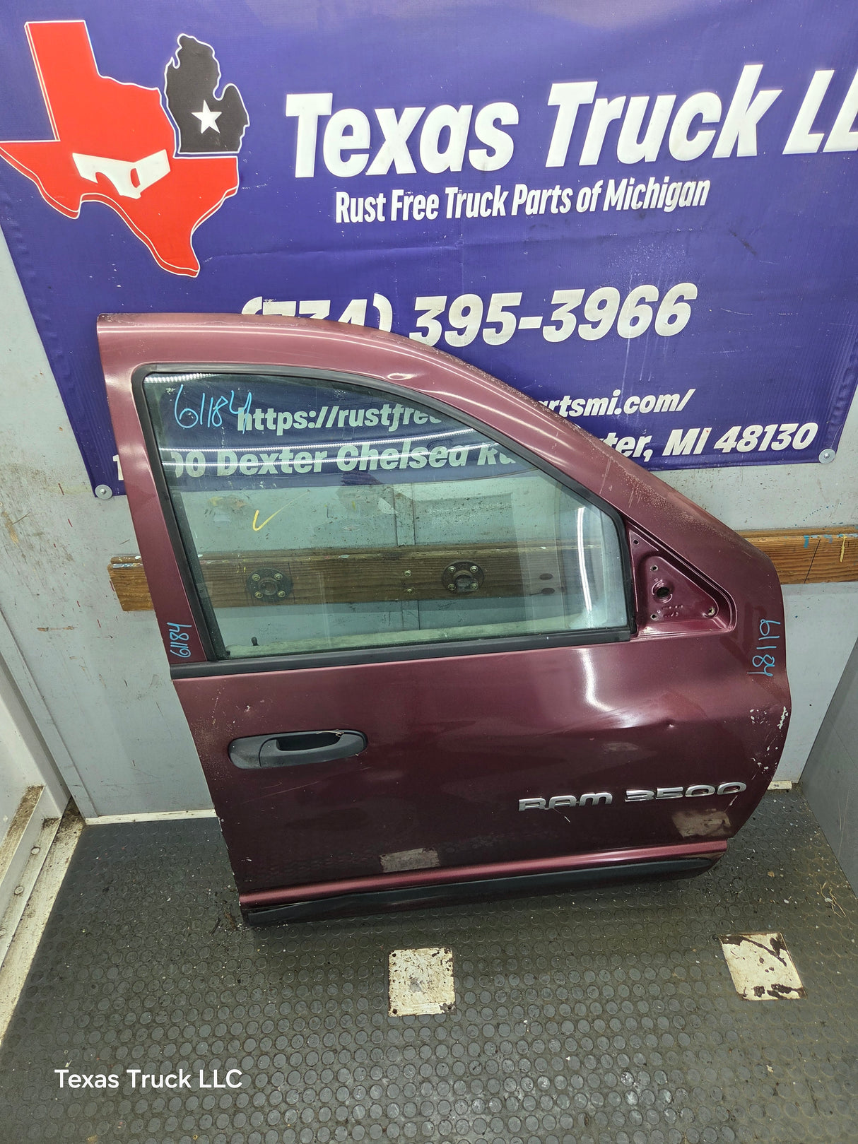 2003-2008 Dodge Ram 3rd Gen Passenger Side Front Quad Cab Crew Cab Door 1500 2500 3500 4500 5500