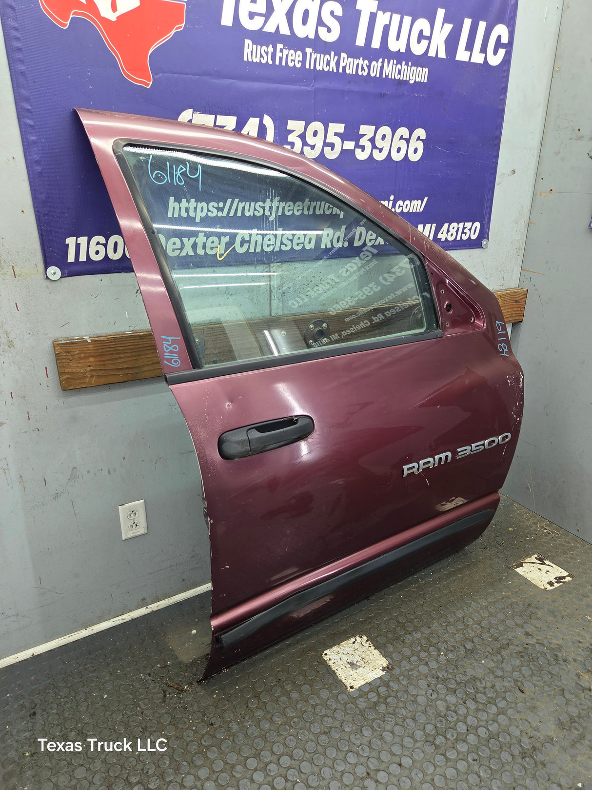 2003-2008 Dodge Ram 3rd Gen Passenger Side Front Quad Cab Crew Cab Door 1500 2500 3500 4500 5500