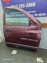 2003-2008 Dodge Ram 3rd Gen Passenger Side Front Quad Cab Crew Cab Door 1500 2500 3500 4500 5500