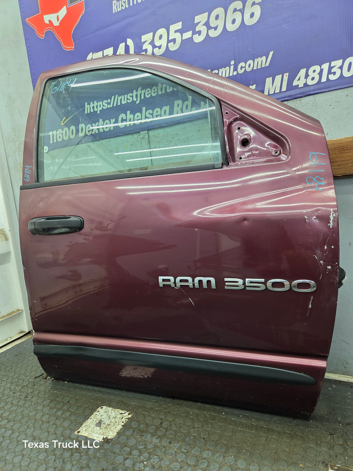 2003-2008 Dodge Ram 3rd Gen Passenger Side Front Quad Cab Crew Cab Door 1500 2500 3500 4500 5500