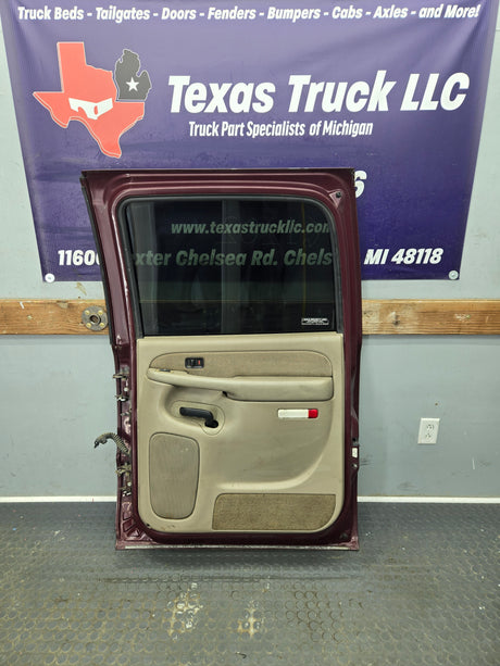 1999-2006 Chevrolet Silverado / GMC Sierra 1500 2500 3500 HD Rear Passenger side Crew Cab rear door