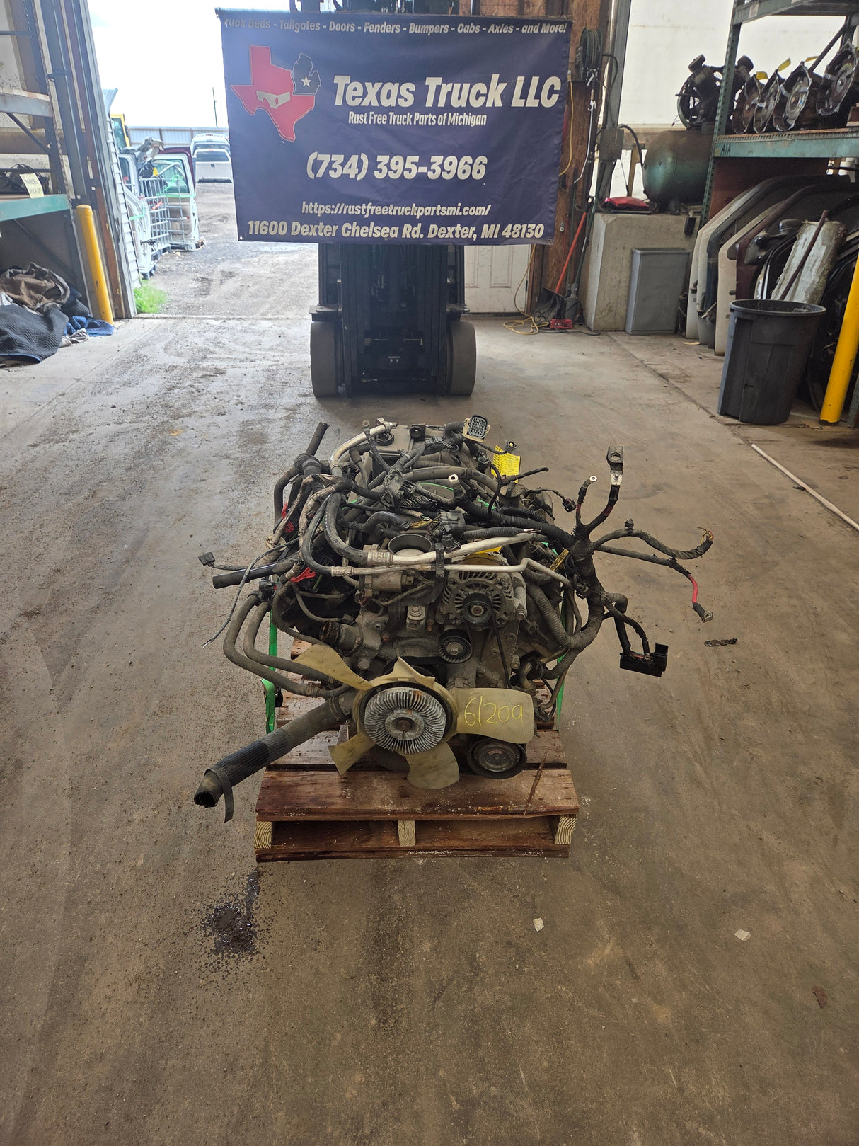 2013 Dodge Ram 1500 5.7L Hemi V8 Engine Ran Great