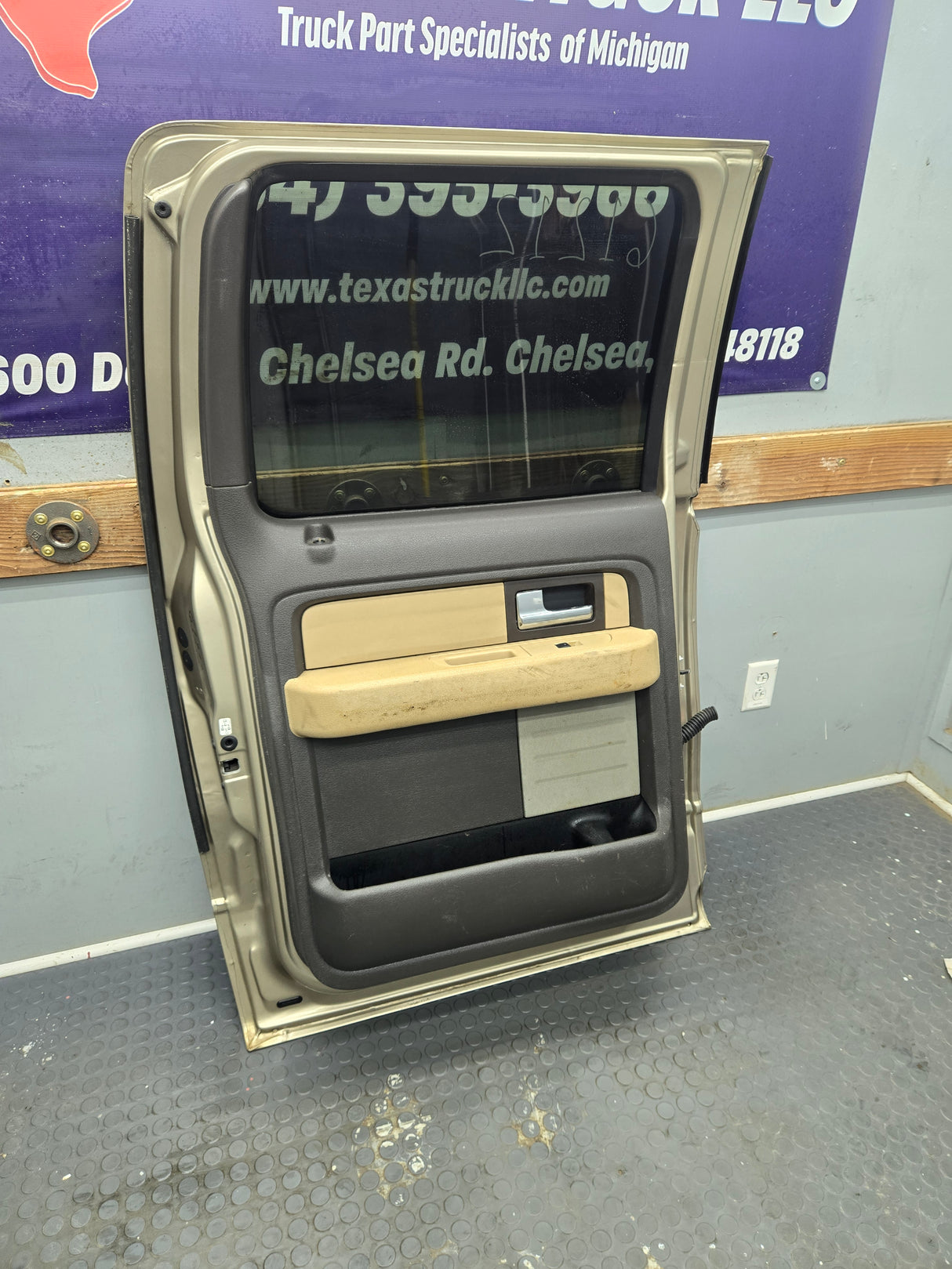 2009-2014 Ford F150 Rear Driver Crew Cab Door